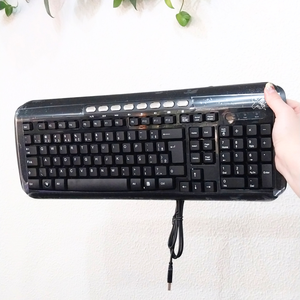 Teclado com Fio Multimídia Classic Maxprint - #4