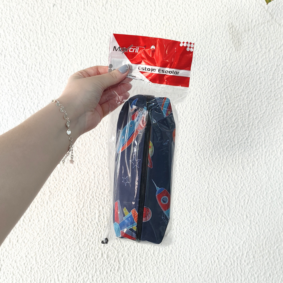 Estojo Simples Foguetes Maxcril - #1