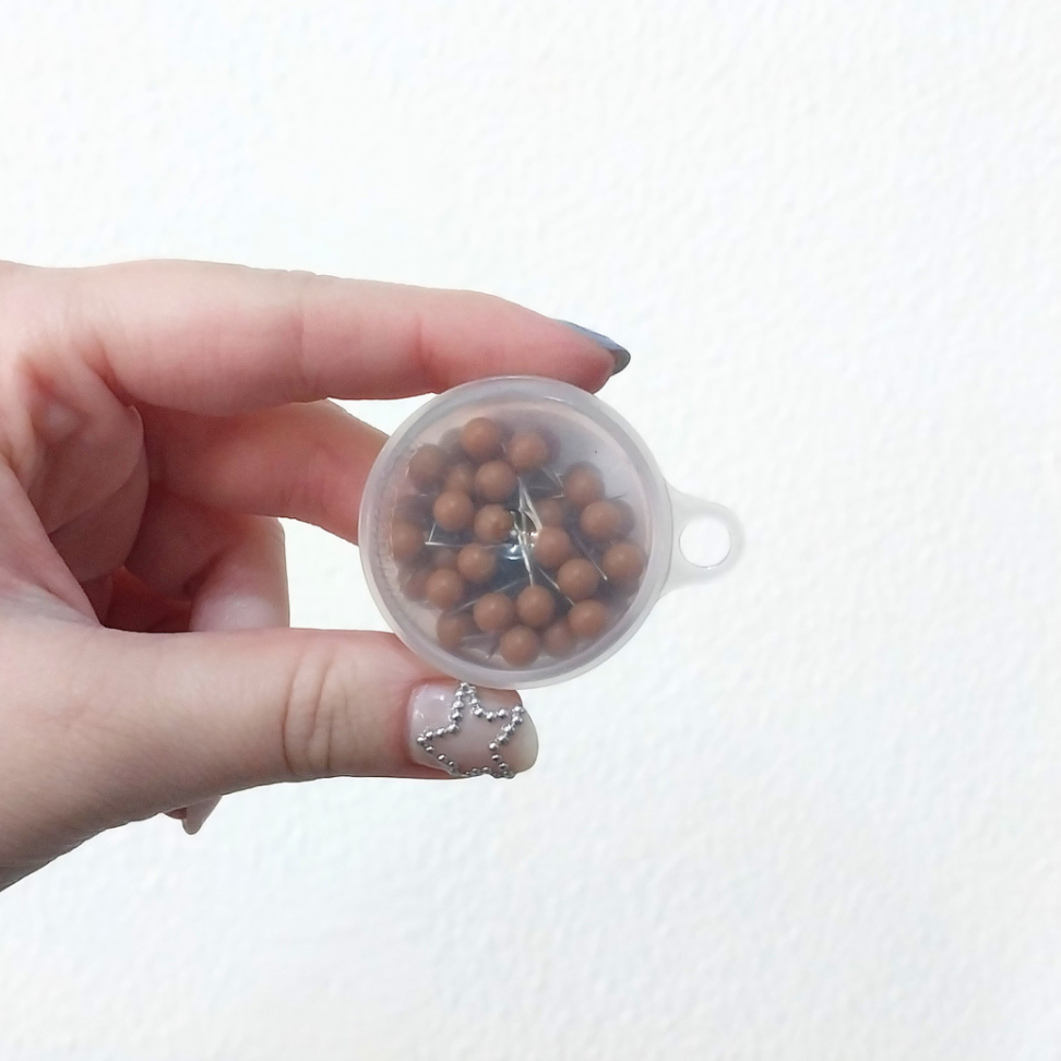 Alfinete para Mapa Tipo Bola Marrom 5mm 50 Unidades ACC