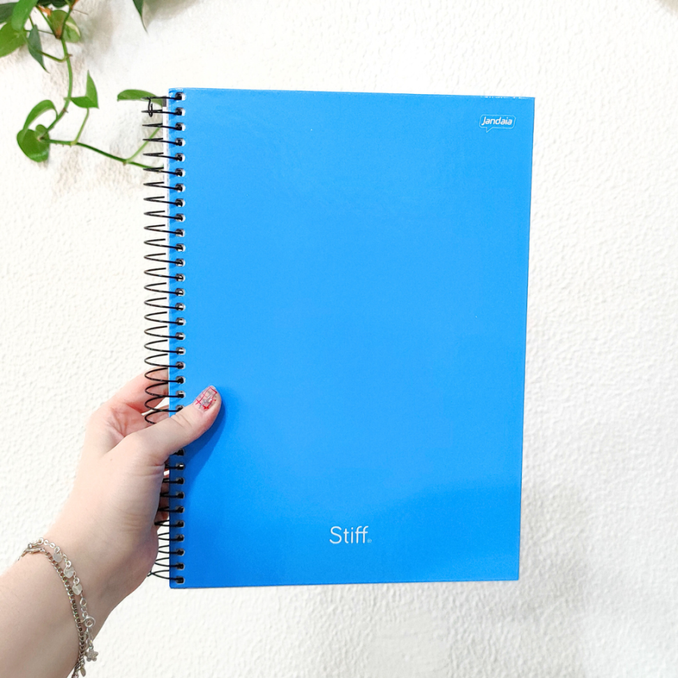 Caderno com Espiral Universitário Stiff 10 Matérias Jandaia - #7