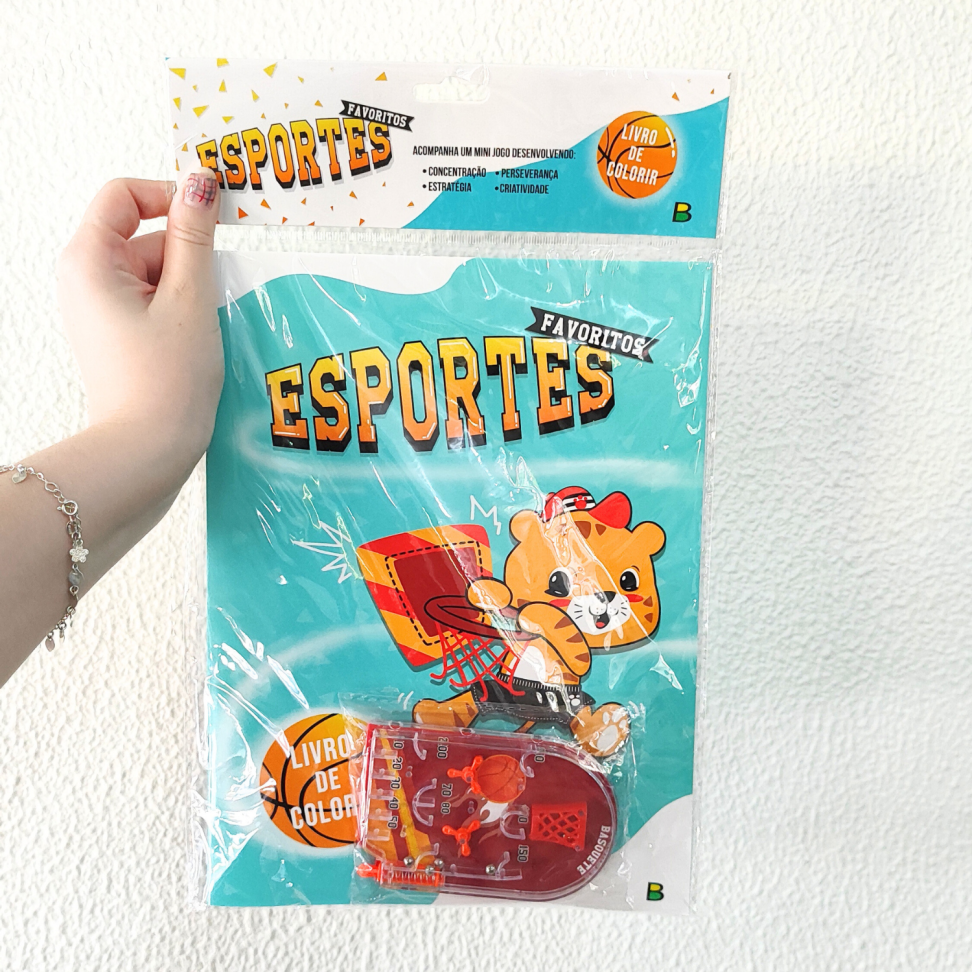 Livro de Colorir Esportes Favoritos Todolivro - #1