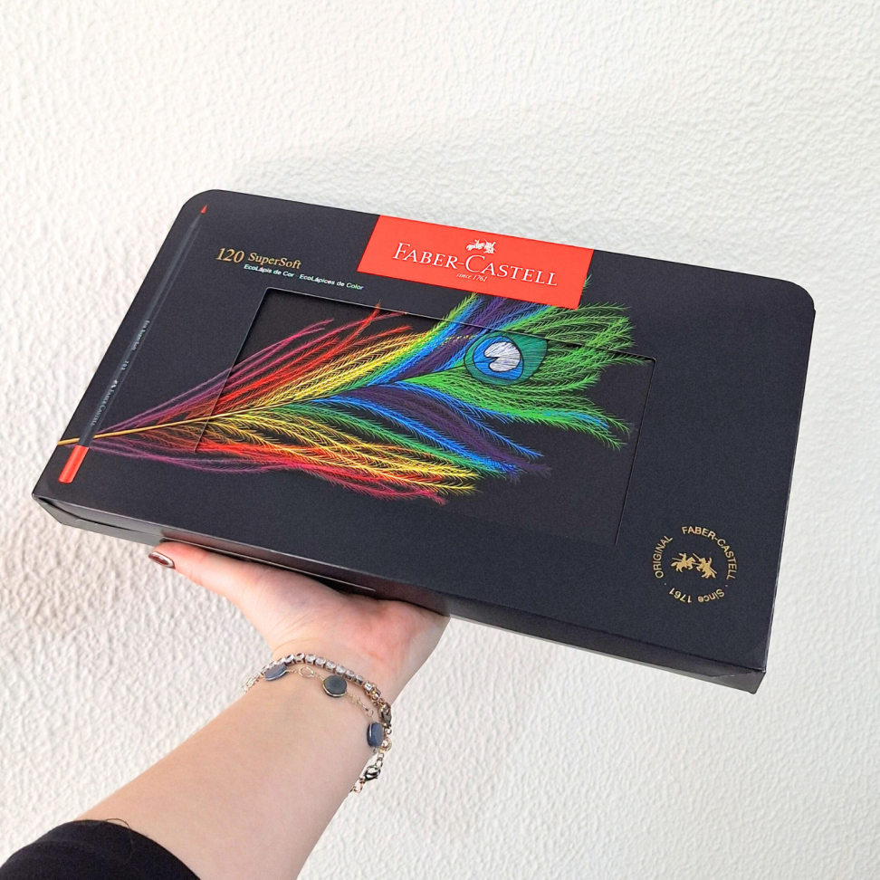 Lápis de Cor Eco SuperSoft Lata 120 Cores Faber-Castell - #1