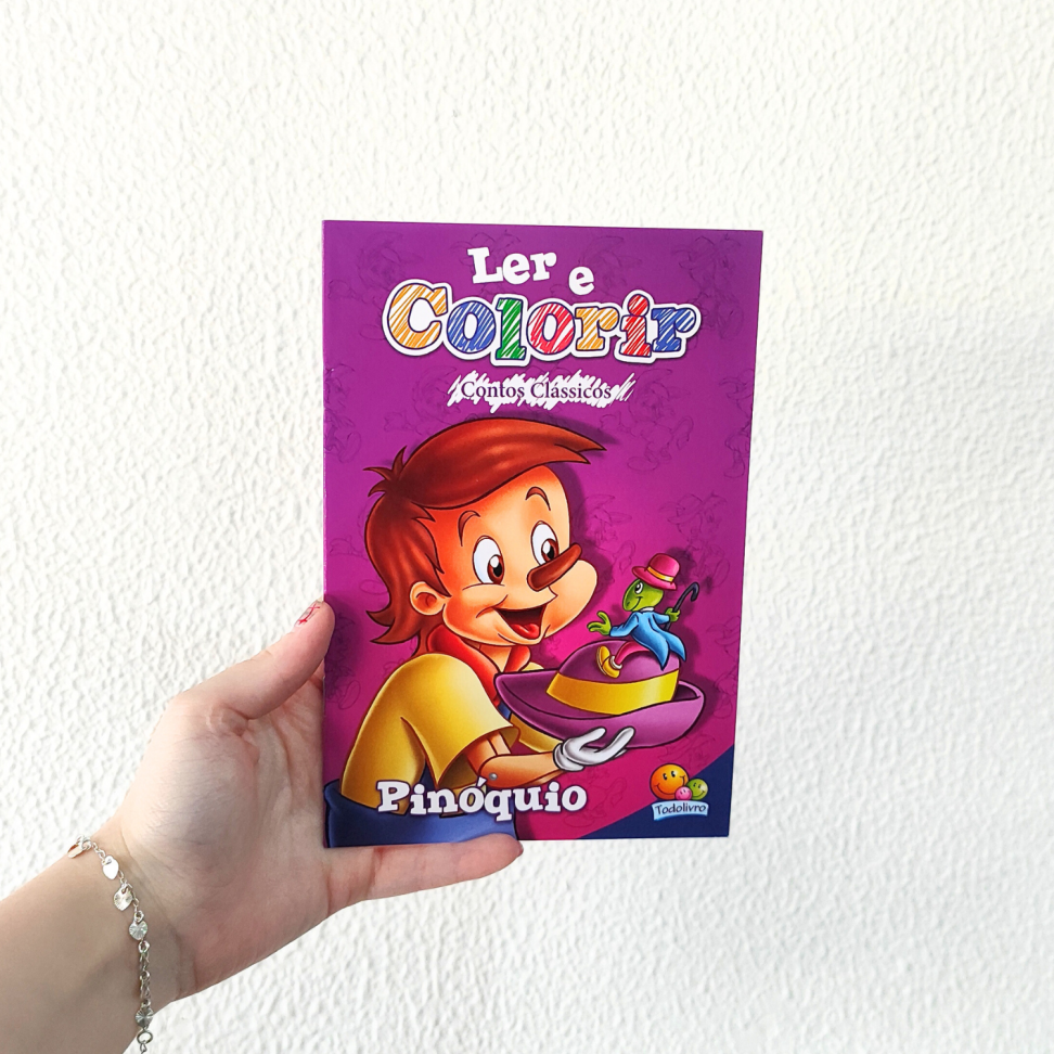 Livro Ler e Colorir Contos Clássicos Todolivro - #9