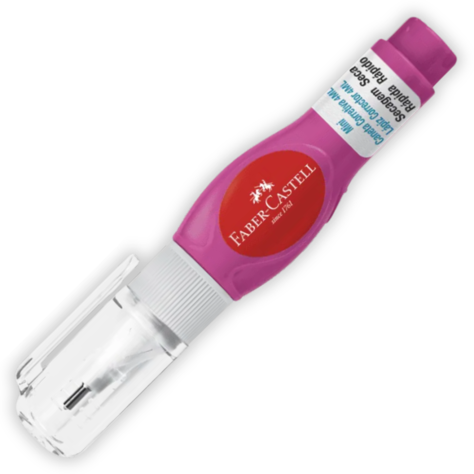 Caneta Corretiva Mini 4ml Faber-Castell - #3