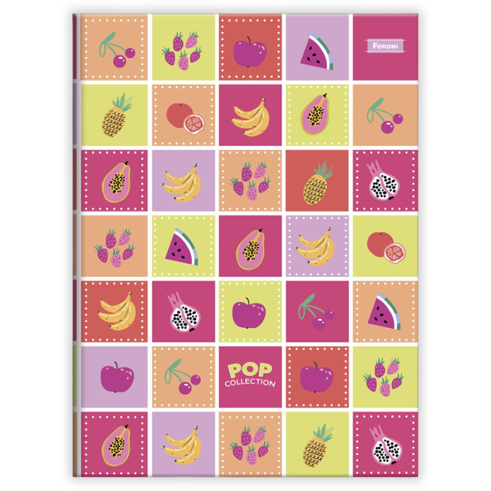 Caderno Brochura Pequeno 1/4 Pop Collection Foroni - #1