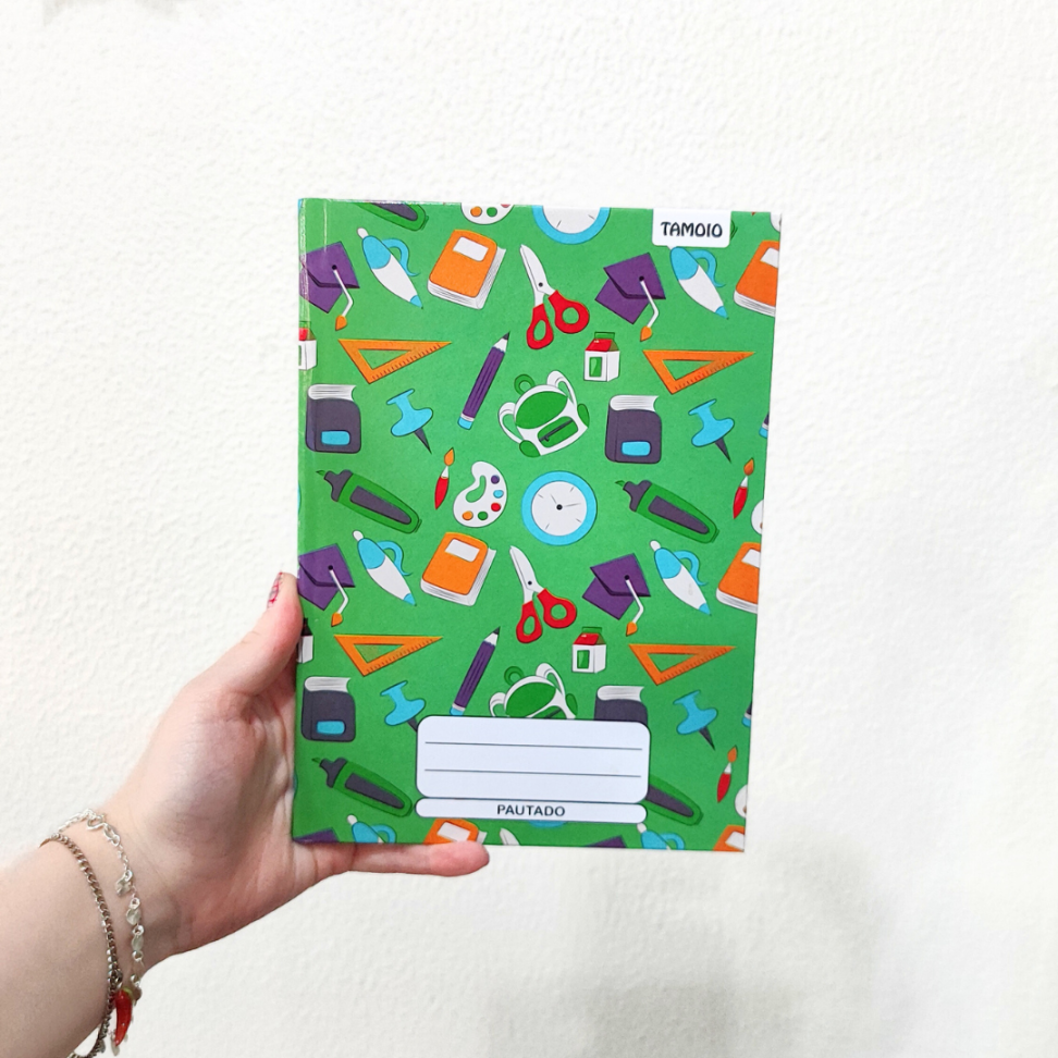 Caderno Brochura Pequeno 1/4 Pedagógico Tamoio - #1