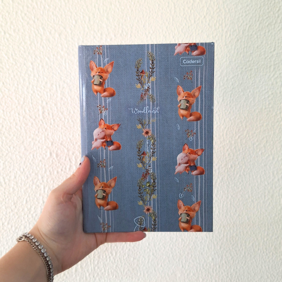 Caderno Brochura Pequeno 1/4 Woodland Cadersil - #8