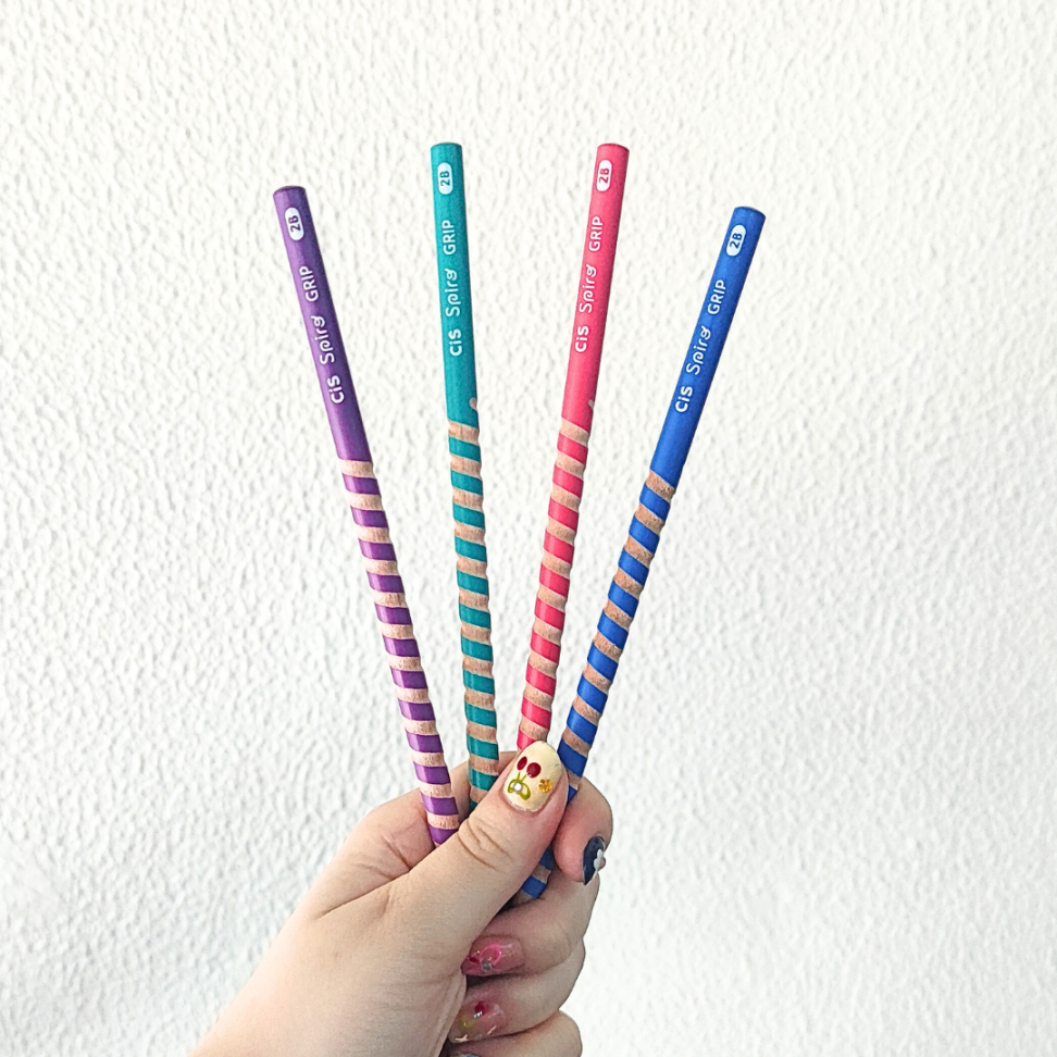 Lápis Grafite de Escrever Spiro Grip CiS - #6