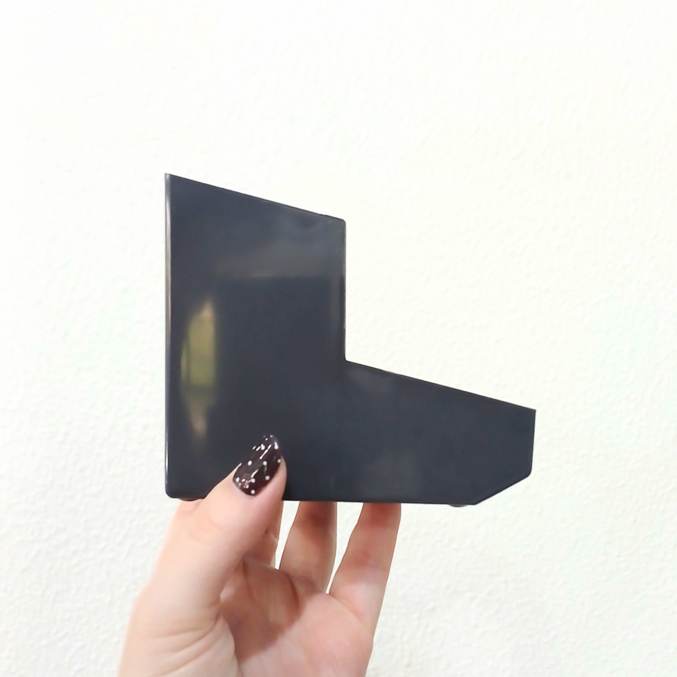 Porta Canetas Triplo Preto Carbrink - #4