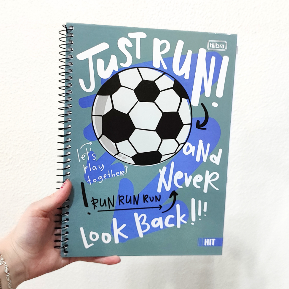 Caderno com Espiral Universitário 1 Matéria Hit Tilibra - #1