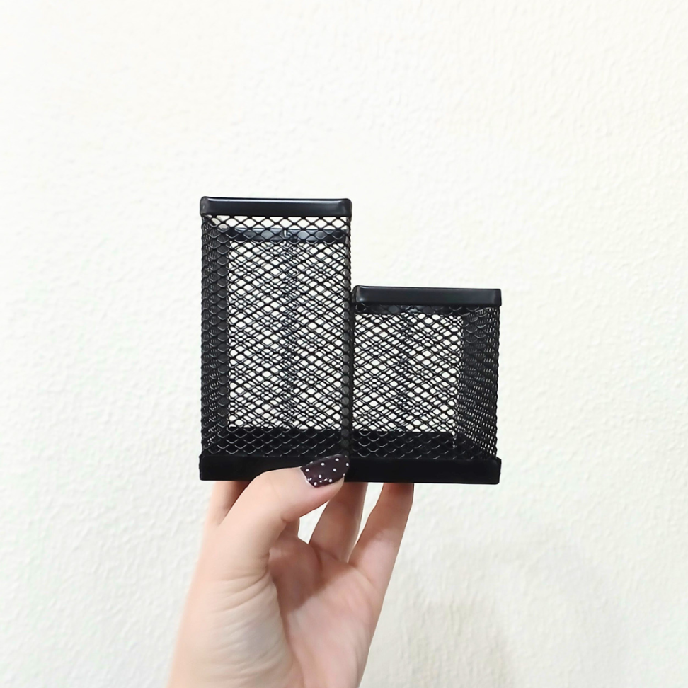 Porta Canetas Aramado 2 Compartimentos Agility - #4