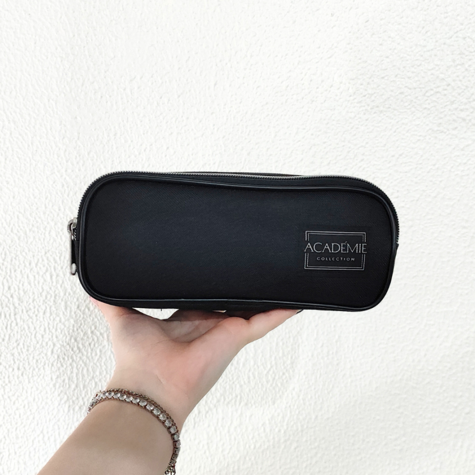 Estojo Triplo Preto 179558 Académie Tilibra - #1