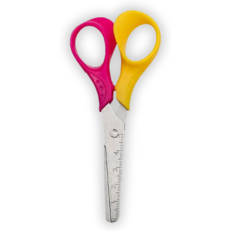 Tesoura Escolar Duocolor Leo e Leo - #3
