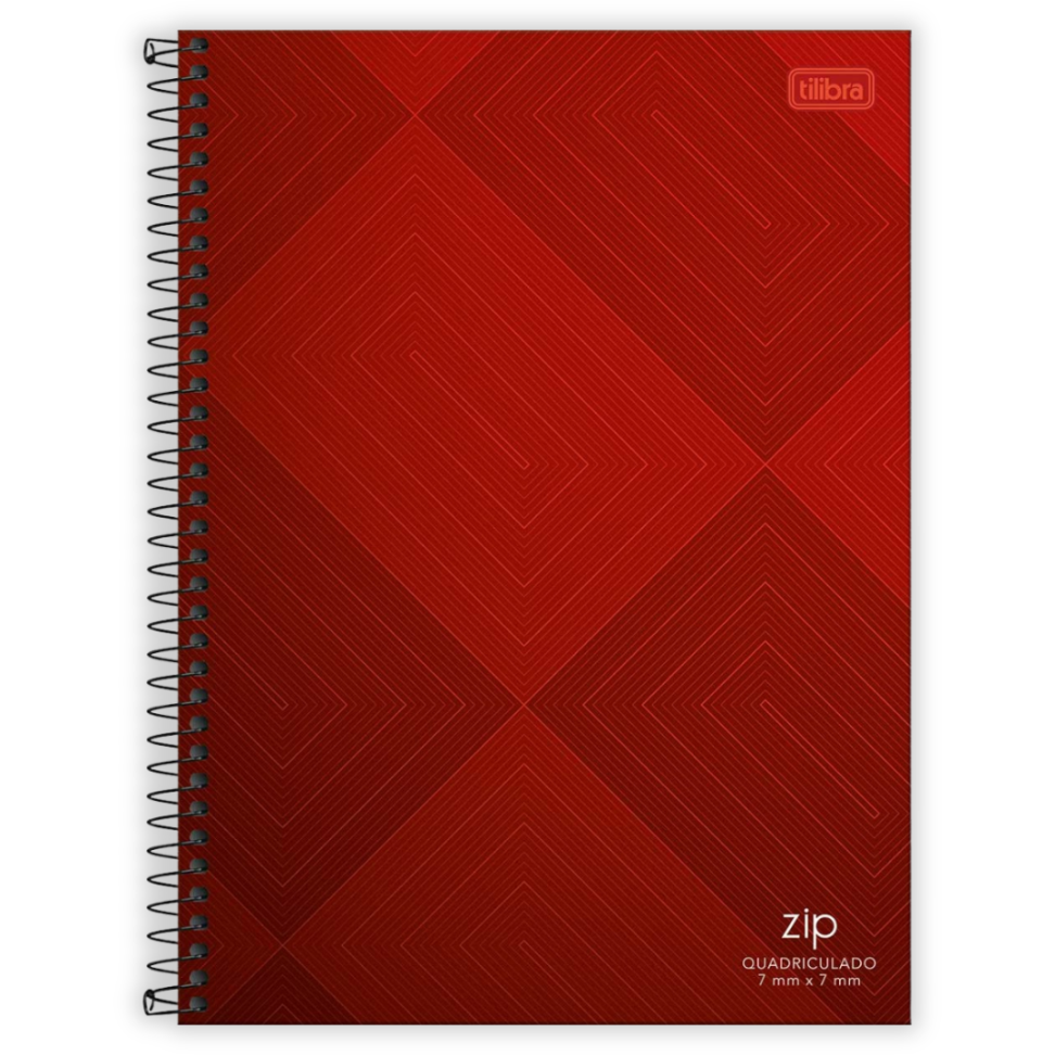 Caderno Quadriculado 7mm x 7mm Zip B Tilibra - #1