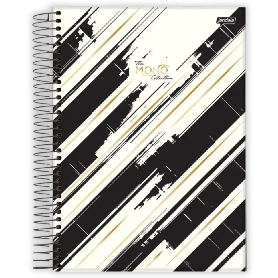 Caderno com Espiral Universitário The Mono Collection 1 Matéria Jandaia - #1