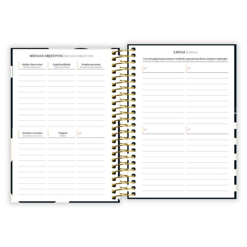 Agenda Espiral Diária Pequena West Village 2026 Tilibra - #6