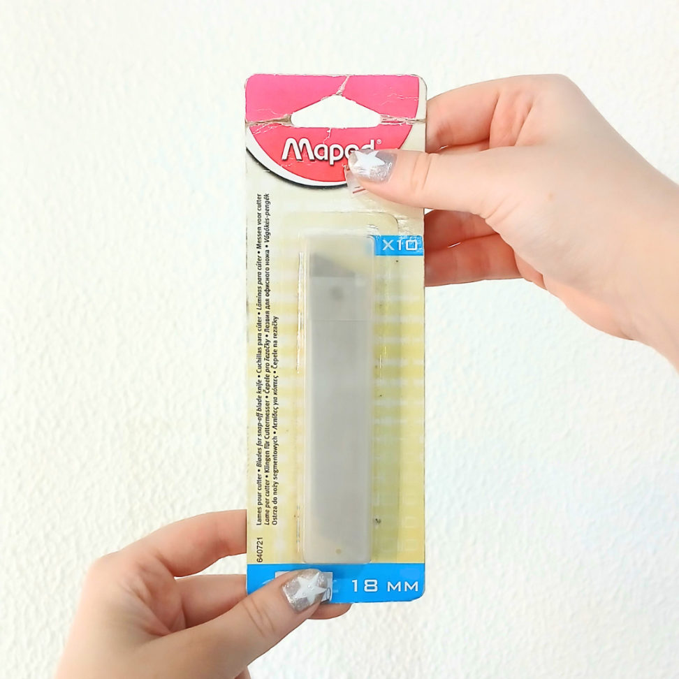 Lâminas para Estilete Largo Blister Maped - #4