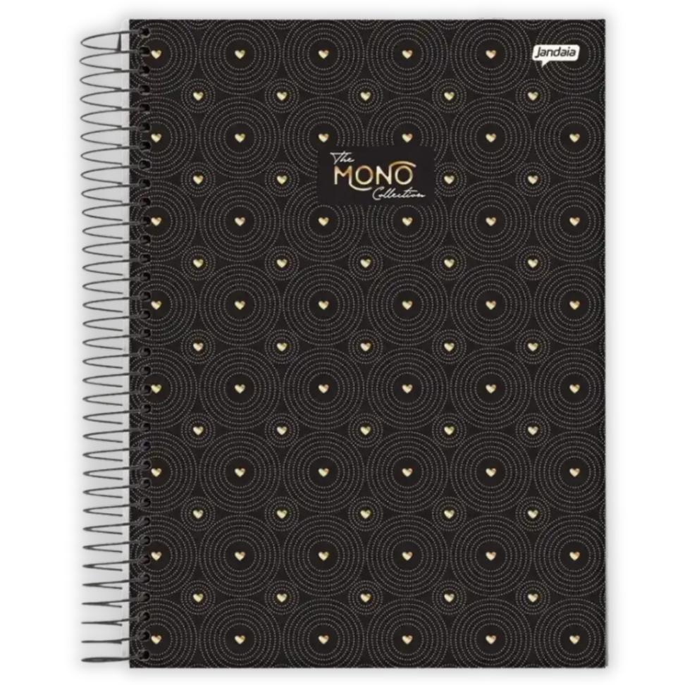 Caderno com Espiral Universitário The Mono Collection 1 Matéria Jandaia - #1