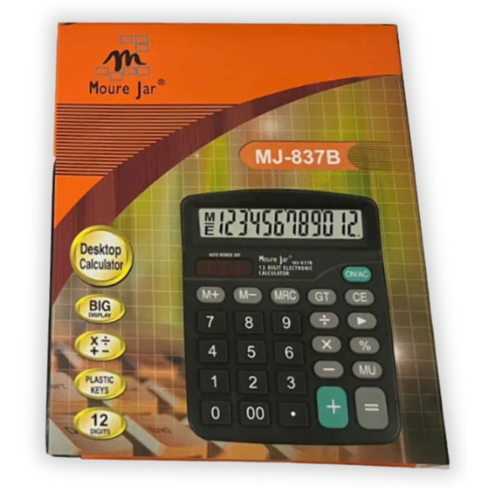 Calculadora de Mesa MJ-837B Moure Jar - #2