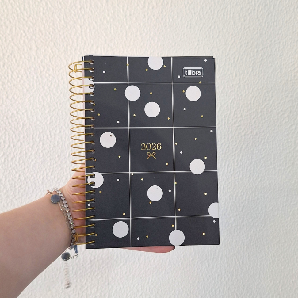 Agenda Espiral Diária Pequena West Village 2026 Tilibra - #10