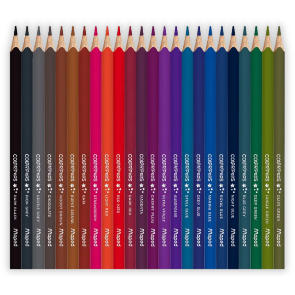 Lápis de Cor 72 Cores Star Color'Peps Maped - #2