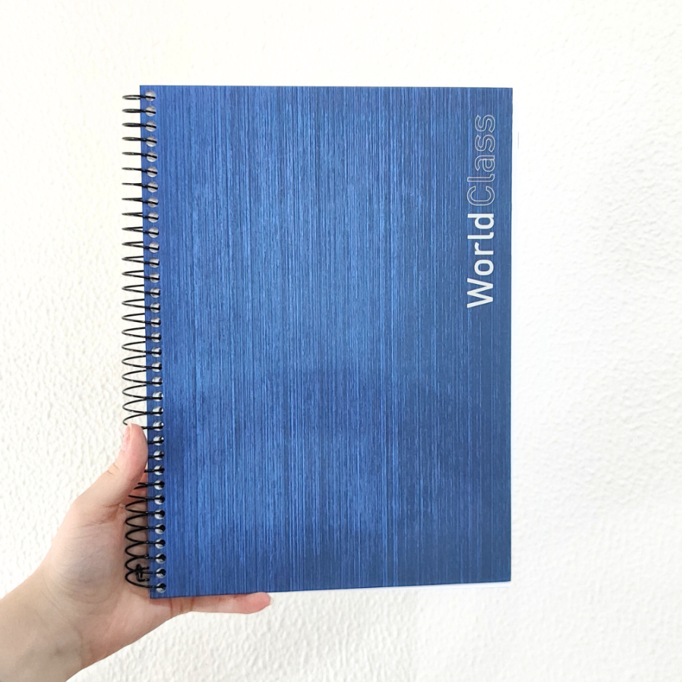 Caderno com Espiral Universitário World Class 10 Matérias Animativa - #9