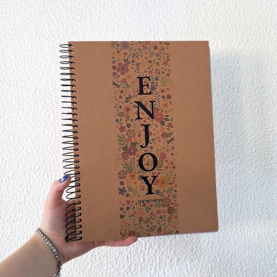 Caderno com Espiral Universitário Kraft Art 10 Matérias Foroni - #4