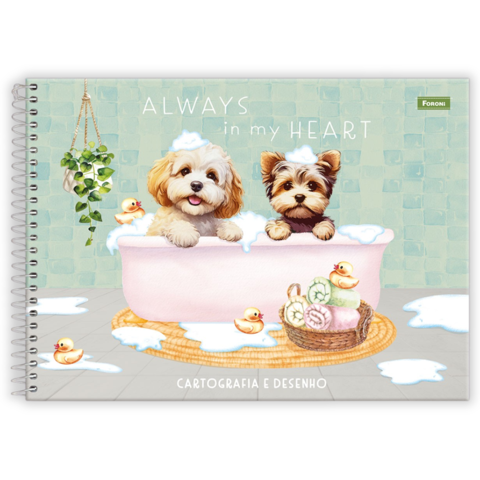 Caderno de Cartografia e Desenho Furfriends Foroni - #1