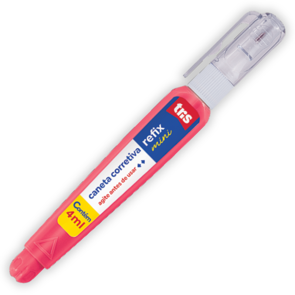 Caneta Corretiva Refix 4ml Tris - #3