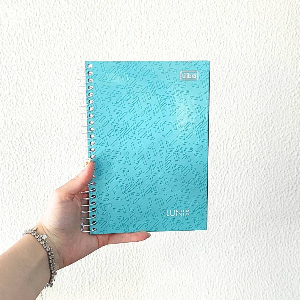 Caderno com Espiral Pequeno 1/4 Lunix Tilibra - #10