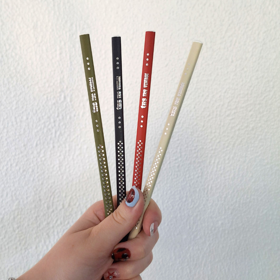 Lápis Grafite de Escrever Trio Vintage Tris - #1