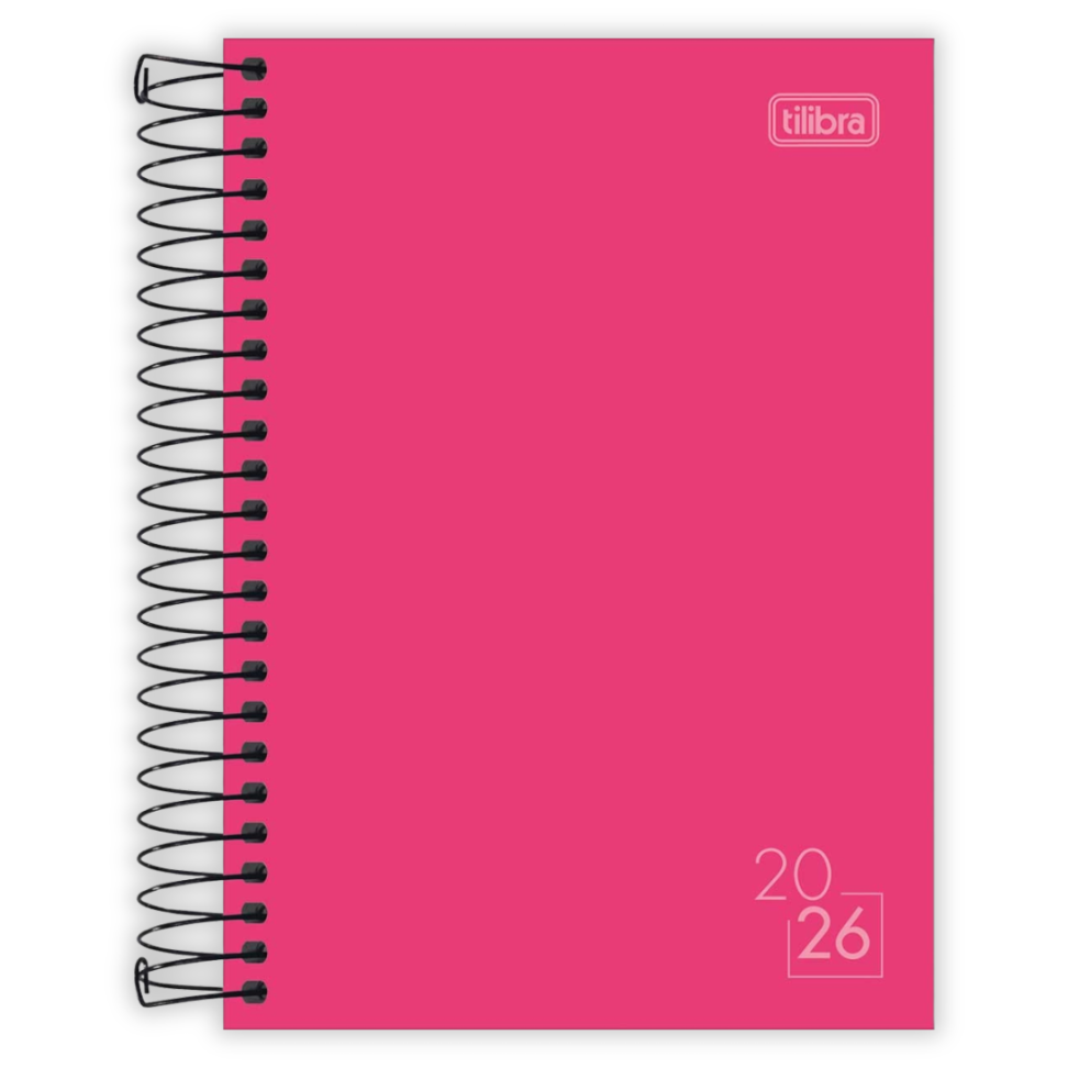 Agenda Executiva Espiral Diária Colorida Spice 2026 Tilibra - #5