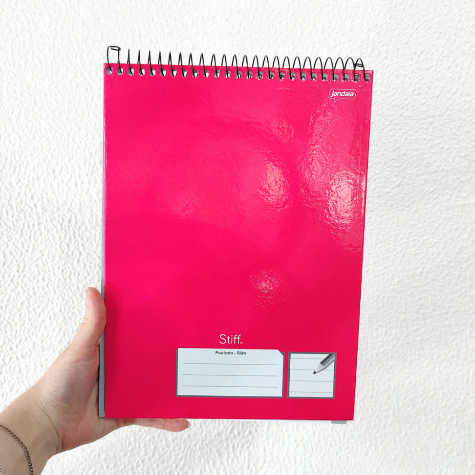 Caderno com Espiral Vertical Stiff Jandaia - #1