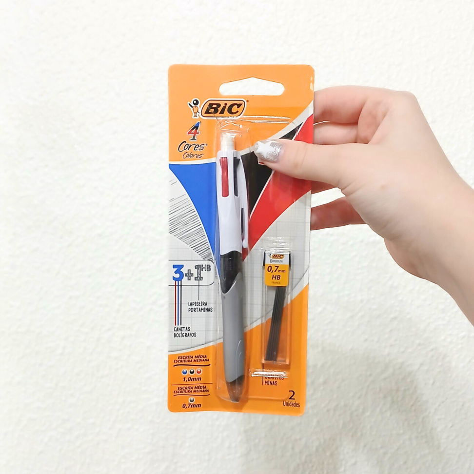Caneta 1.0 e Lapiseira 0.7 4 em 1 + Grafite Bic - #5
