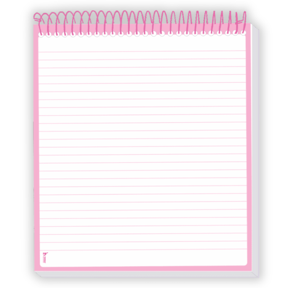 Caderno com Espiral Vertical Flip Poá Line Tamoio - #6