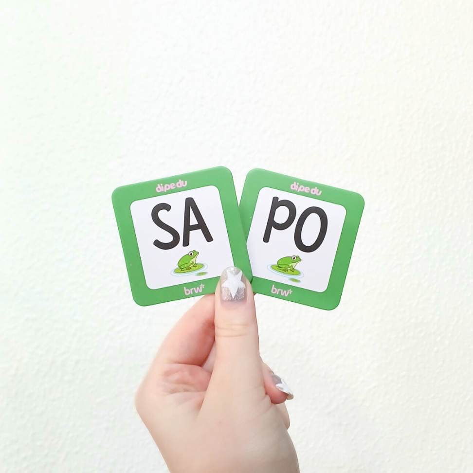 Jogo Memórias Educativas Sílabas 40 Peças Dipedu BRW - #5