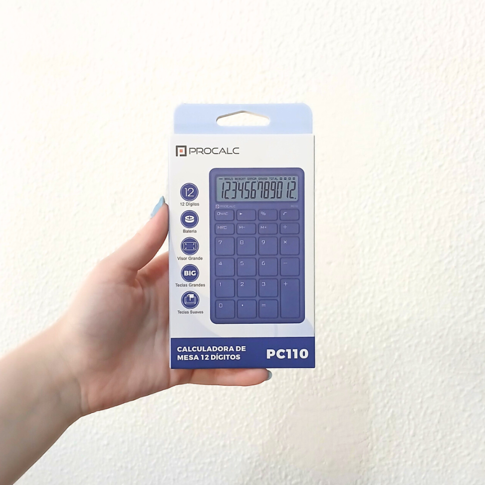 Calculadora de Mesa PC110 Procalc - #2