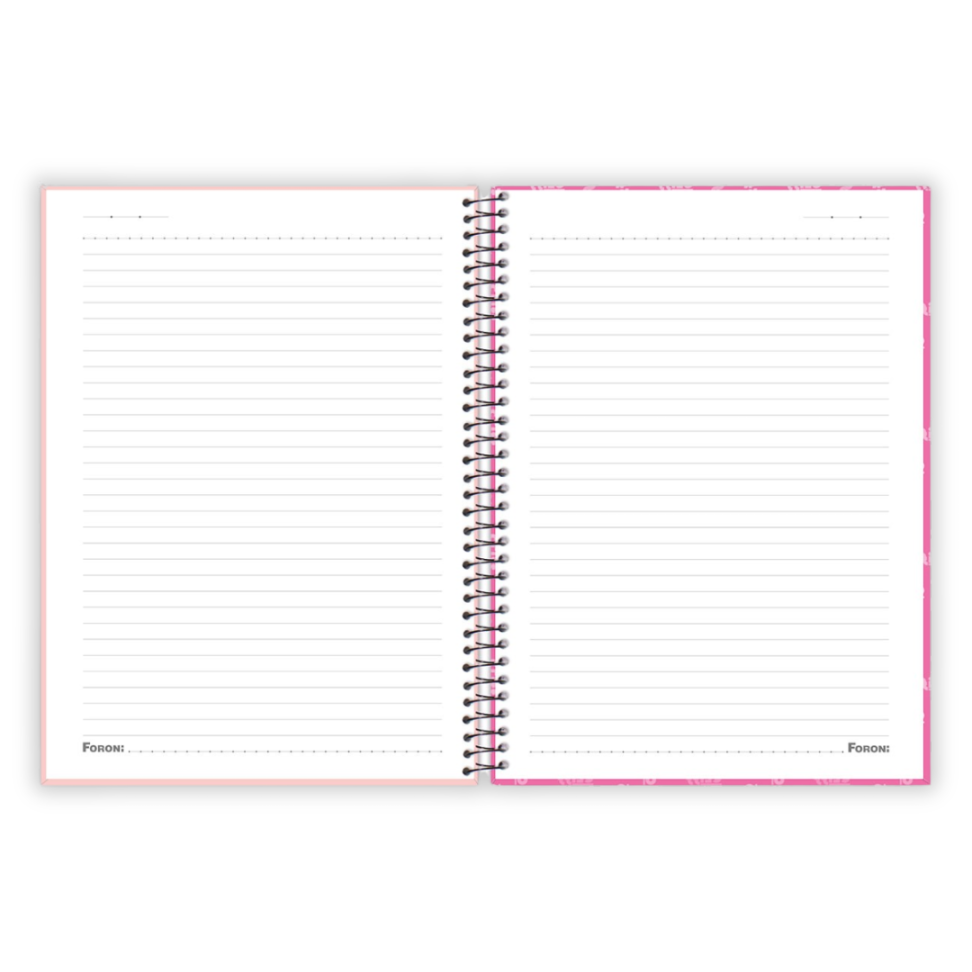 Caderno com Espiral Universitário Cliff Feminino 1 Matéria Foroni - #7