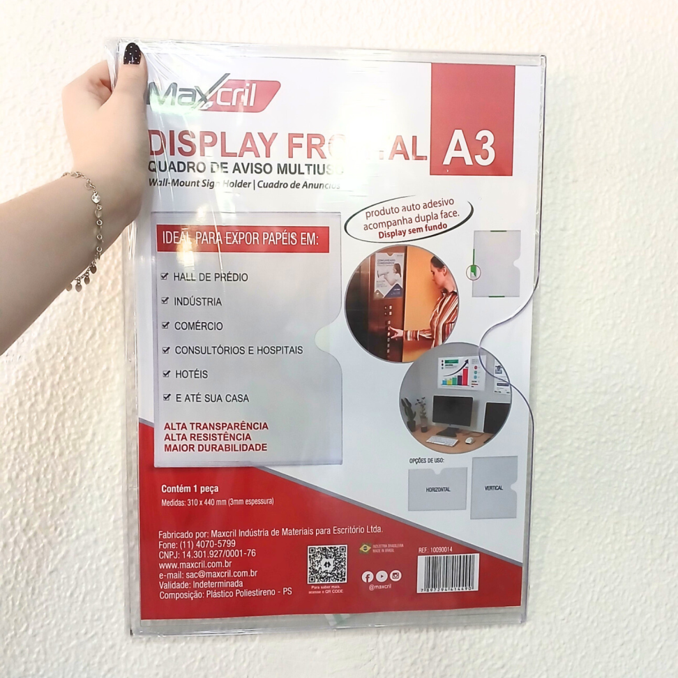 Display A3 Frontal Cristal Maxcril - #3
