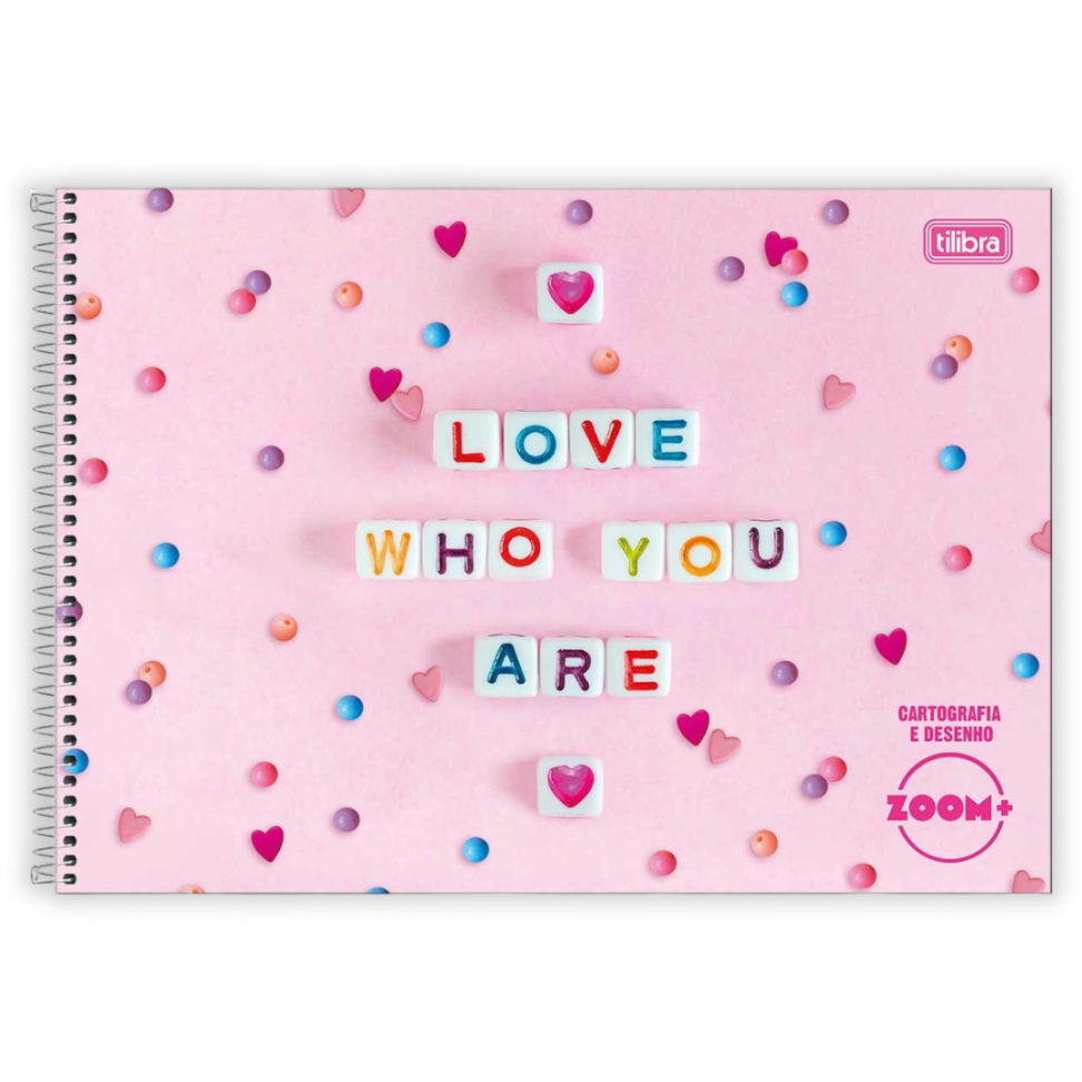 Caderno de Cartografia e Desenho Zoom+ Feminino Tilibra - #1