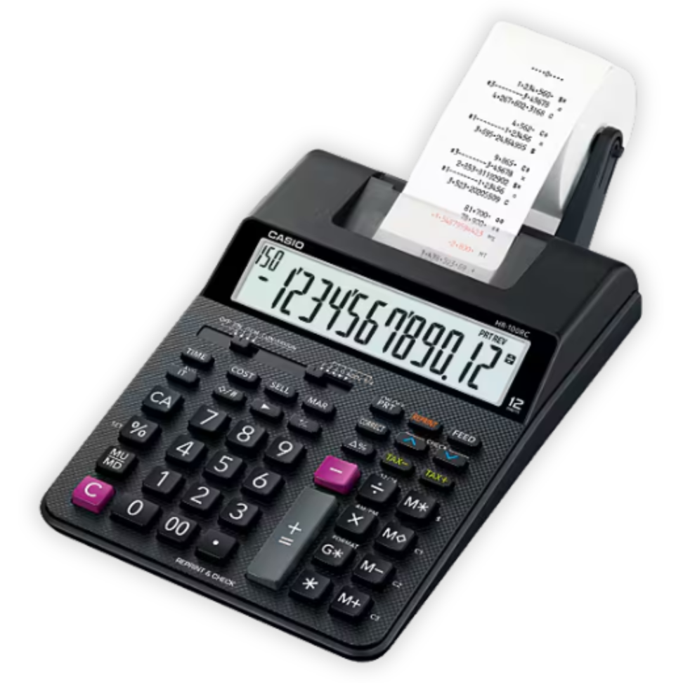 Calculadora com Impressão HR-150RC Casio