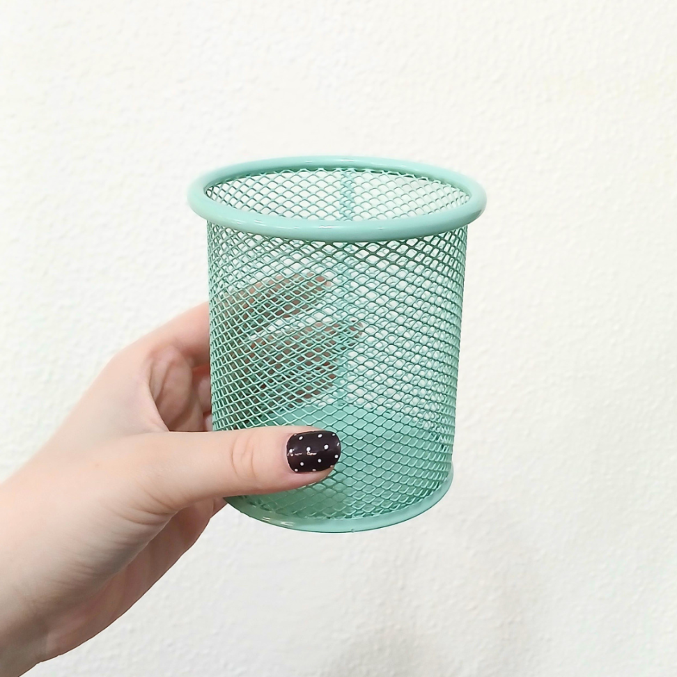 Porta Canetas Aramado Verde Pastel OR5107 BRW - #2