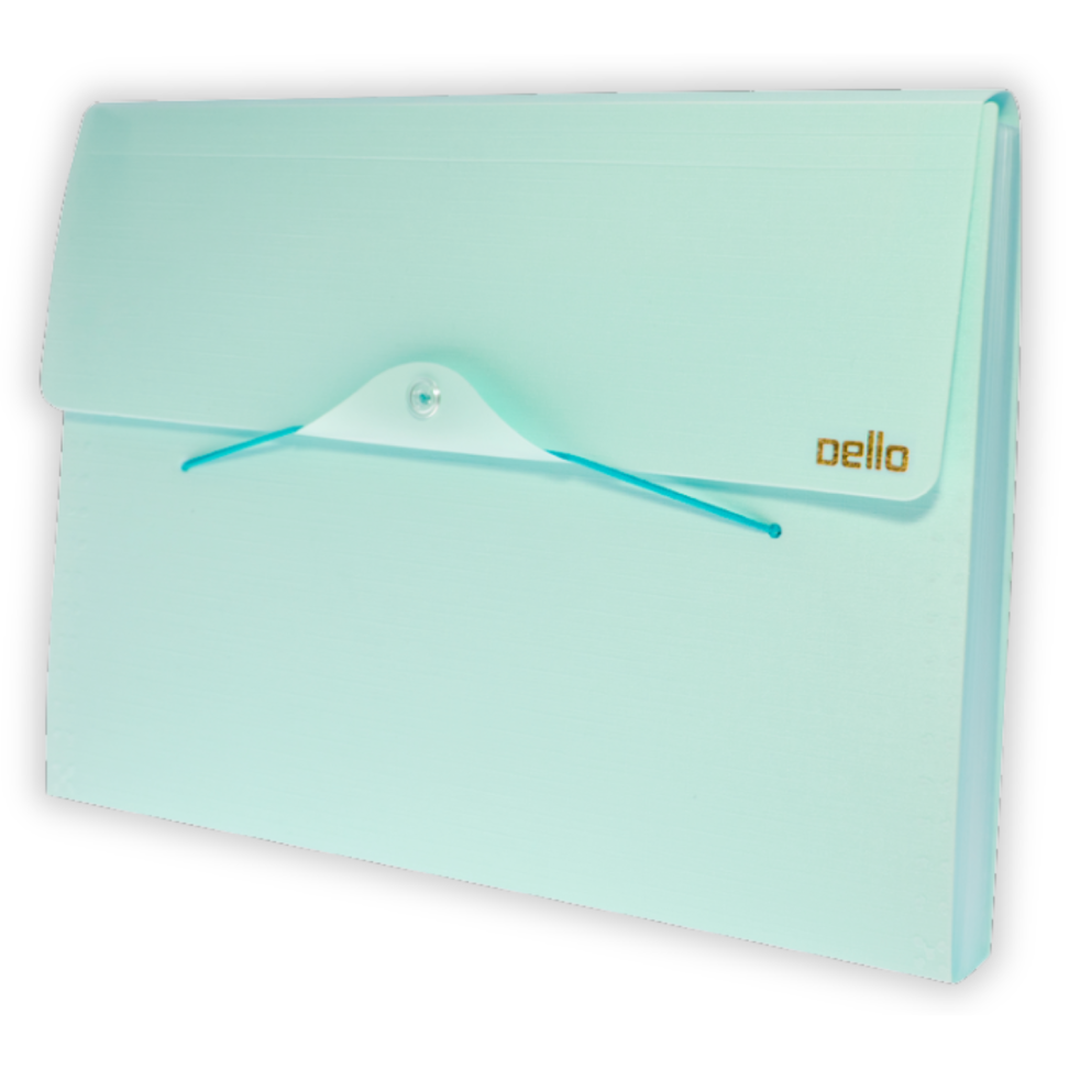 Pasta Sanfonada Linho com 12 Divisórias Serena Dello - #4