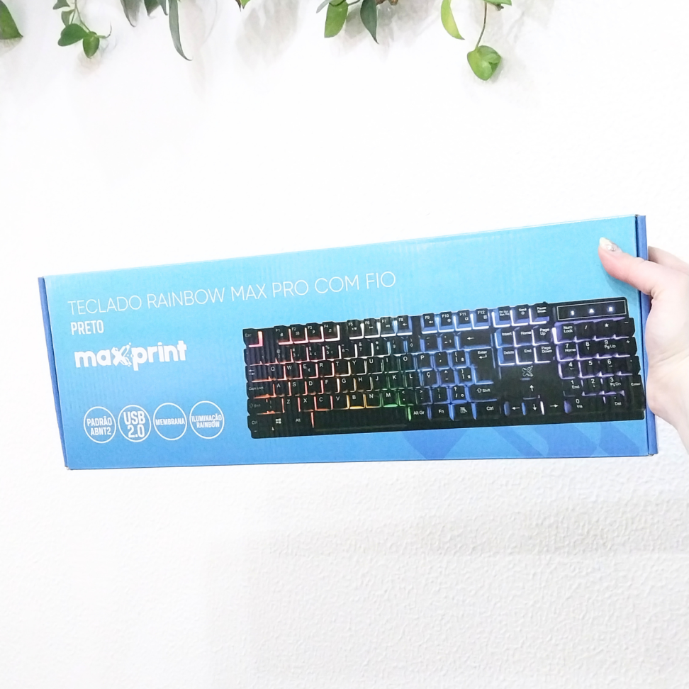 Teclado com Fio Rainbow Max Maxprint - #3