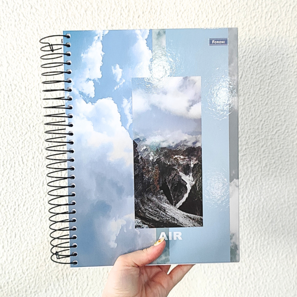 Caderno com Espiral Universitário 4 Elementos Mais 16 Matérias Foroni - #1