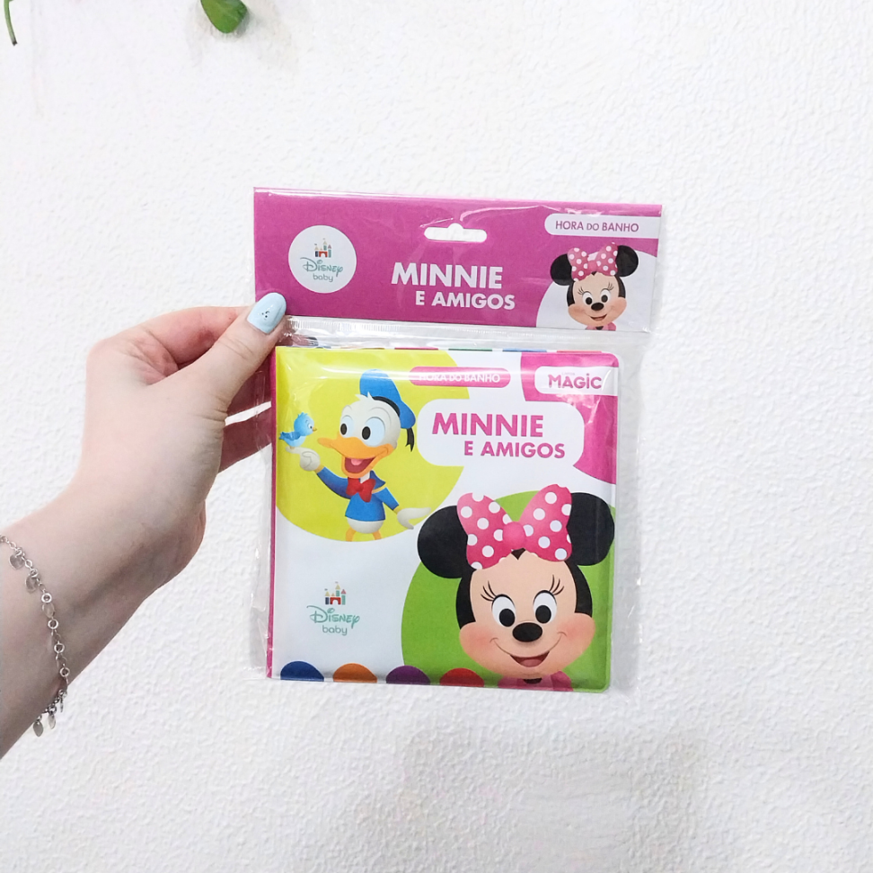 Livro Minnie e Amigos Hora do Banho Editora Magic - #4
