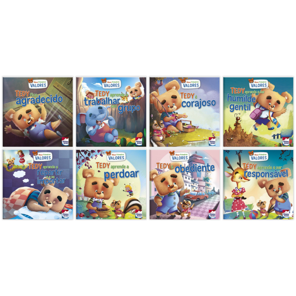 Livro Meus Primeiros Valores Happy Books