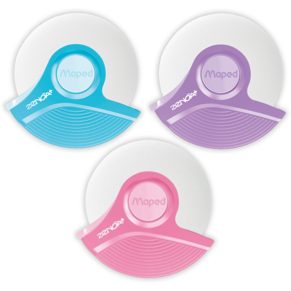 Borracha com Capa Zenoa Tons Pastel Maped - #2