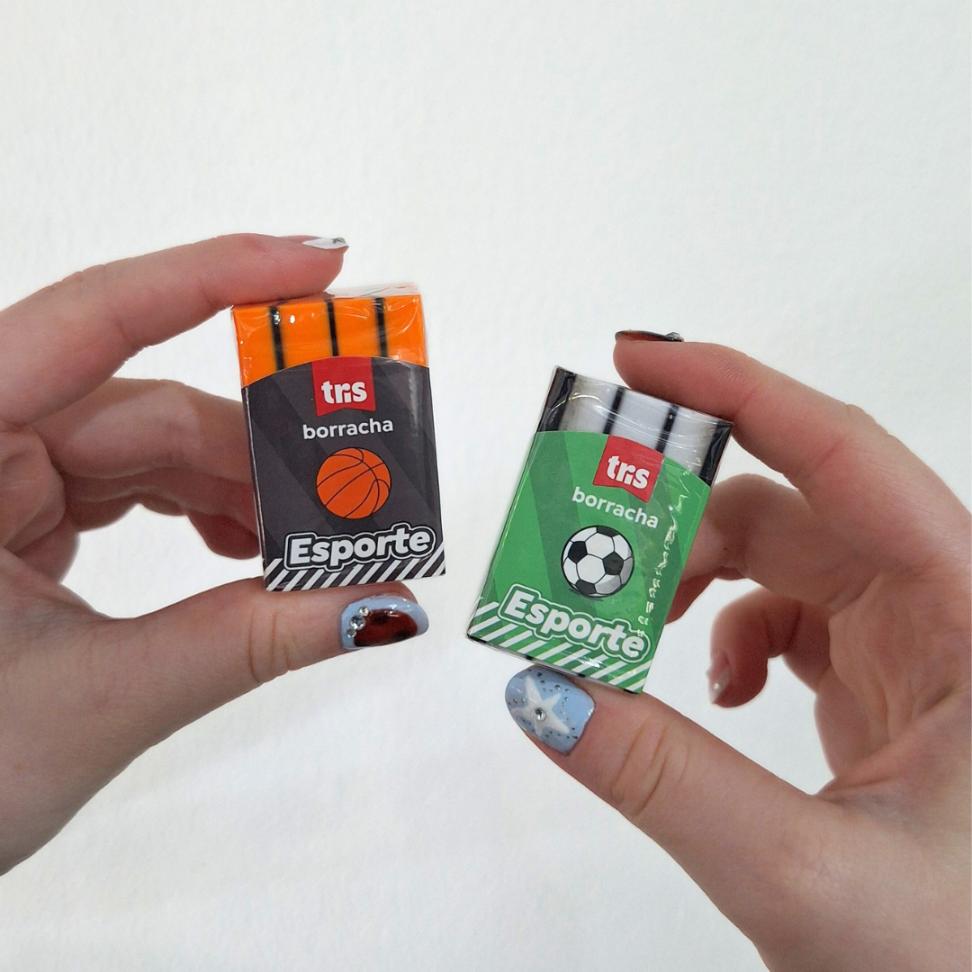 Borracha com Capa Esporte Tris - #1