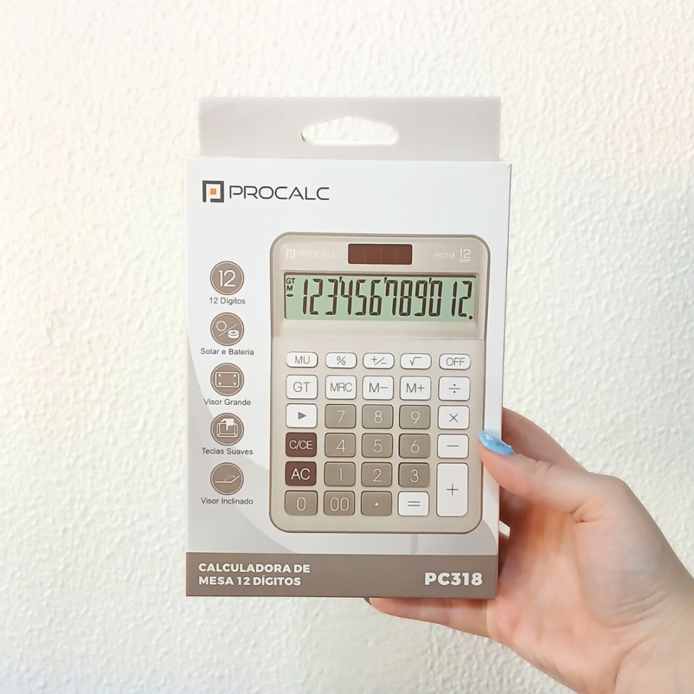 Calculadora de Mesa PC318 Procalc - #2